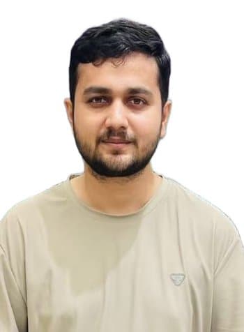 Processed portrait with a white background